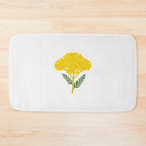 Item preview, Bright Yellow Yarrow Flower Botanical Illustration designed and sold by Owcomm.