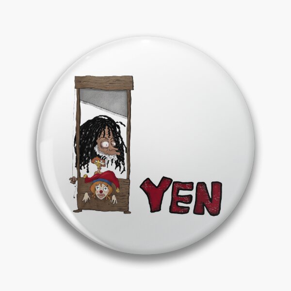 Item preview, Yen Guillotine Cartoon Character With Clown Head designed and sold by notajojosfan.