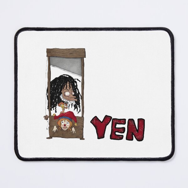 Item preview, Yen Guillotine Cartoon Character With Clown Head designed and sold by notajojosfan.
