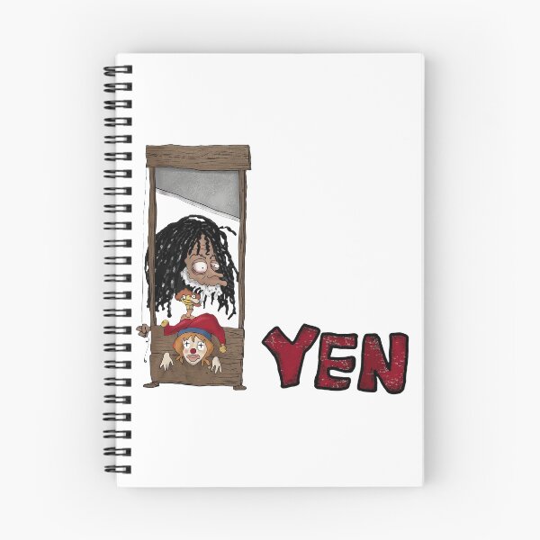 Item preview, Yen Guillotine Cartoon Character With Clown Head designed and sold by notajojosfan.