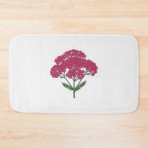 Item preview, Beautiful Pink Yarrow Flower Botanical Illustration designed and sold by Owcomm.