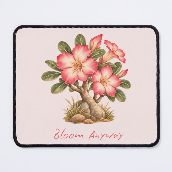 Item preview, Bloom Anyway Desert Rose Watercolor designed and sold by mycute-stickers.
