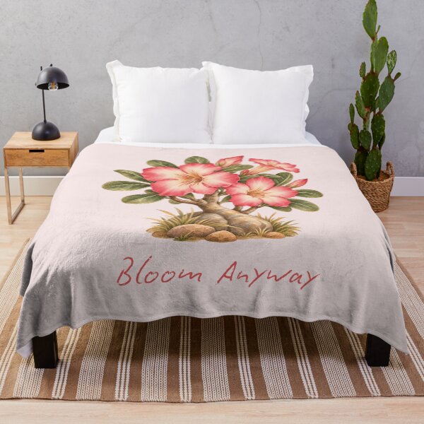 Item preview, Bloom Anyway Desert Rose Watercolor designed and sold by mycute-stickers.