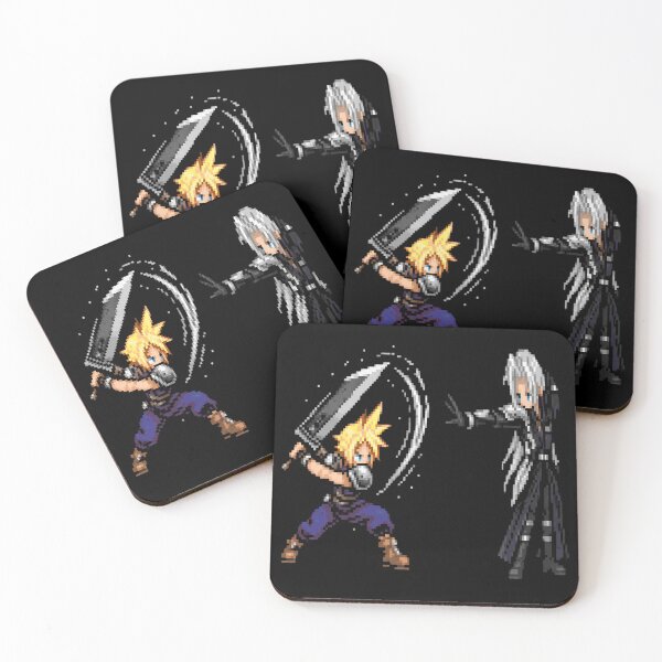 Item preview, Cloud Vs Sephiroth Pixel designed and sold by celinamnxngol.