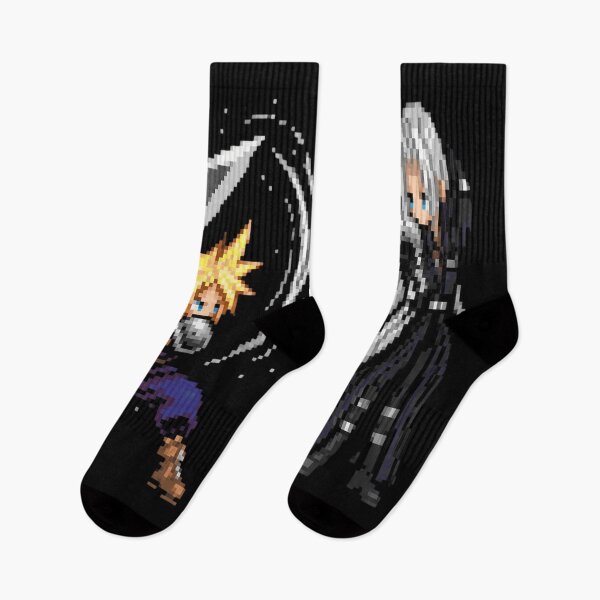 Item preview, Cloud Vs Sephiroth Pixel designed and sold by celinamnxngol.