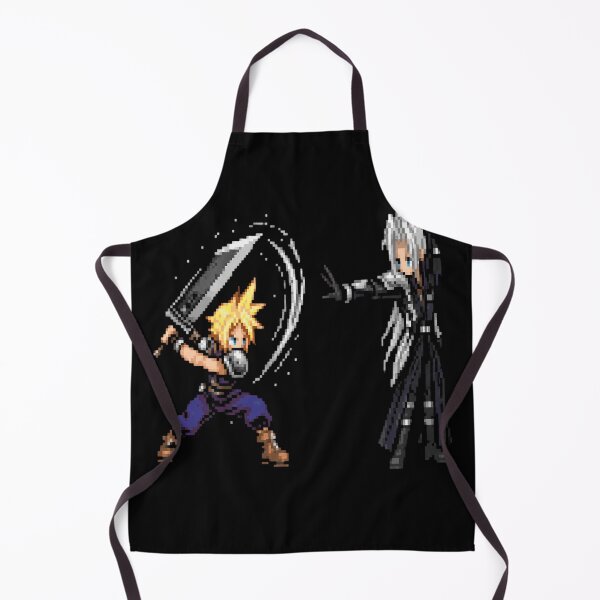 Aperçu de l'œuvre Nuage contre Sephiroth Pixel créée et vendue par celinamnxngol.