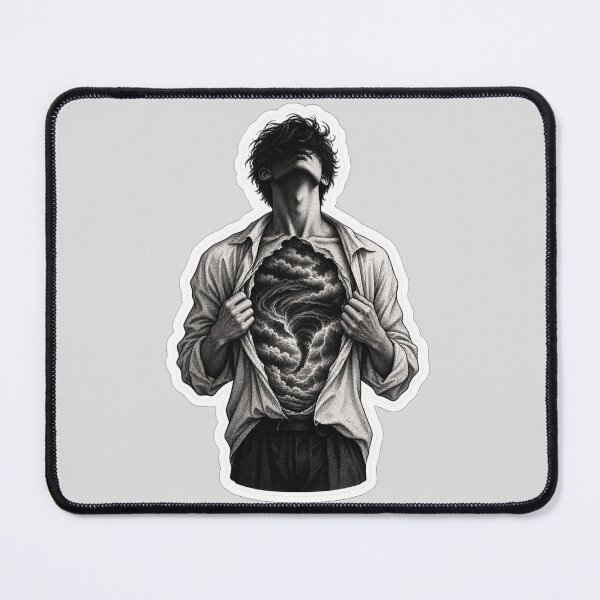 Item preview, Inner Storm Tornado Dark Surreal Art designed and sold by NovaToons.