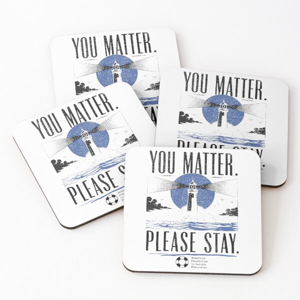 Item preview, You Matter Please Stay American Foundation For Suicide Prevention designed and sold by notajojosfan.