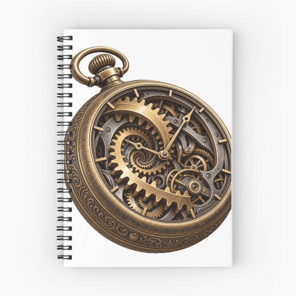 Item preview, Impossible Steampunk Pocket Watch Gear Art designed and sold by ROVVI.