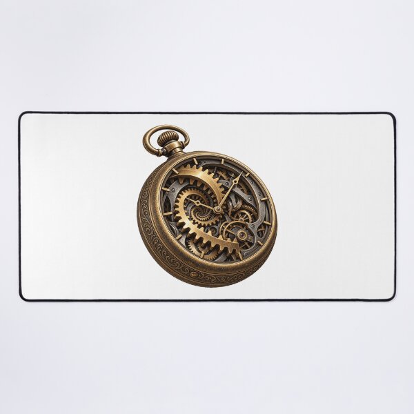 Item preview, Impossible Steampunk Pocket Watch Gear Art designed and sold by GraffiCity.