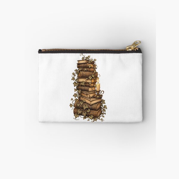 Item preview, Stack of Antique Books Wrapped in Ivy designed and sold by DriftmarkStudio.
