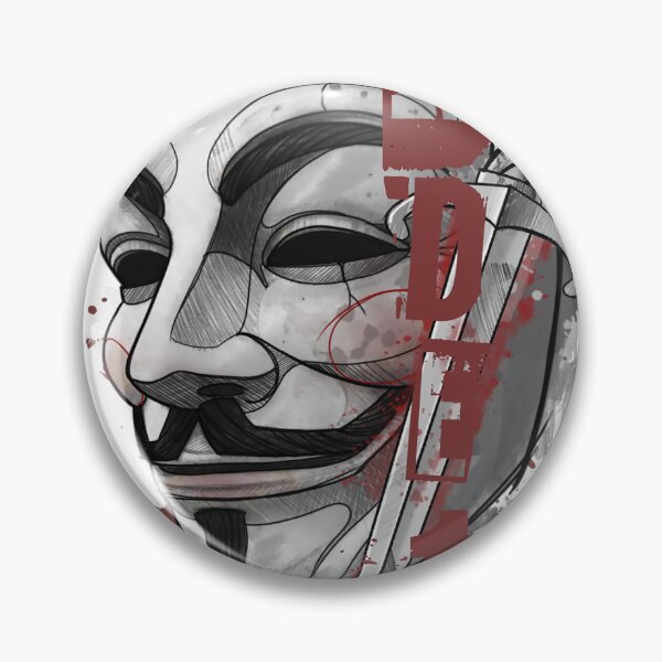 Item preview, V for Vendetta. No AI. designed and sold by Inked T.