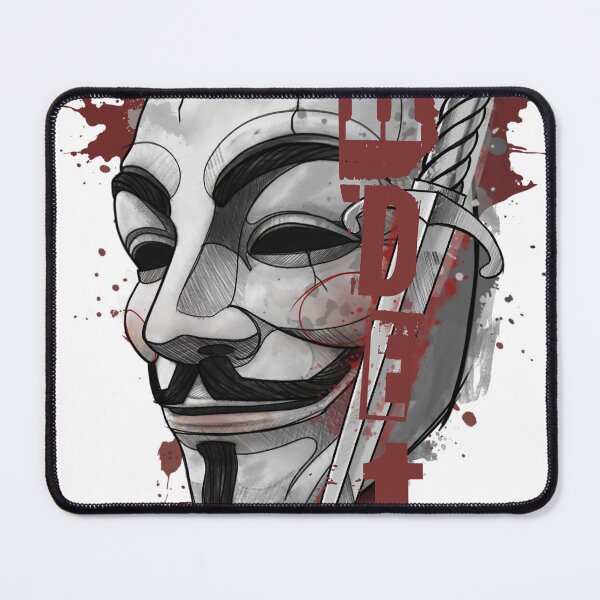 Item preview, V for Vendetta. No AI. designed and sold by Inked T.