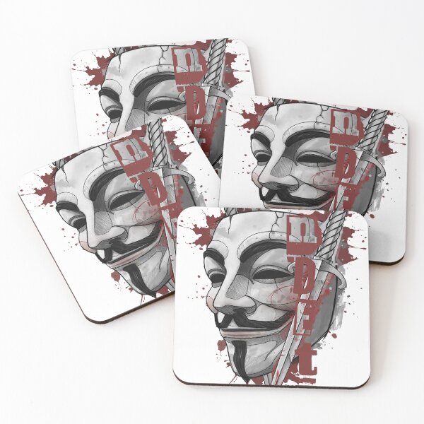 Item preview, V for Vendetta. No AI. designed and sold by Inked T.
