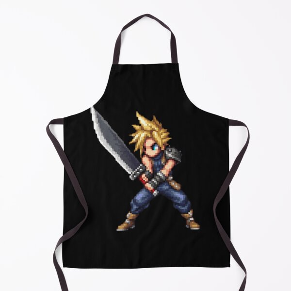 Item preview, Cloud Strife Pixel Art designed and sold by cdenning1988.