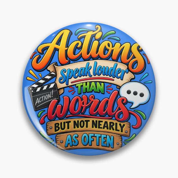 Item preview, The Language of Action designed and sold by Quote Gallery.