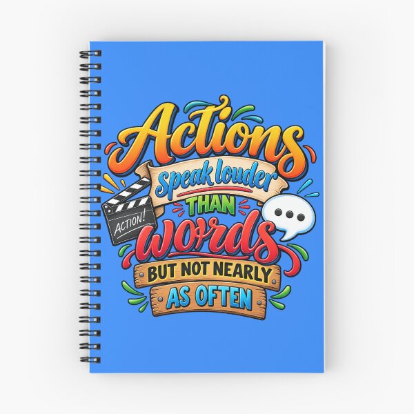 Item preview, The Language of Action designed and sold by Quote Gallery.