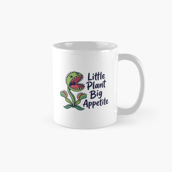 Item preview, Little Plant, Big Appetite: Cute Green Gobbler designed and sold by Brain Fog Lab.