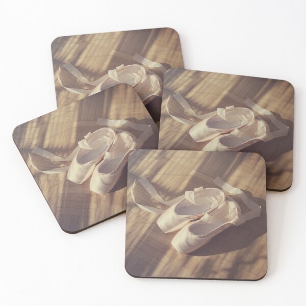 Item preview, Ballet dance shoes on a wooden parquet designed and sold by Pino 'Delfino' Esposito.