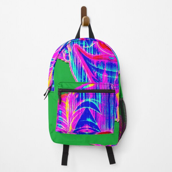 Item preview, Vaporwave Glitch Clown - Neon Weirdcore Jester designed and sold by A E S T H E T A T A G.