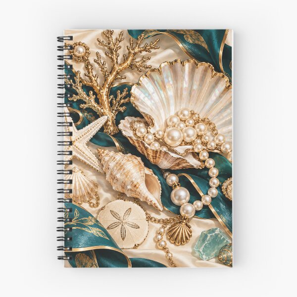 Item preview, Luxury Seashell & Pearl Still Life designed and sold by Glottopia.