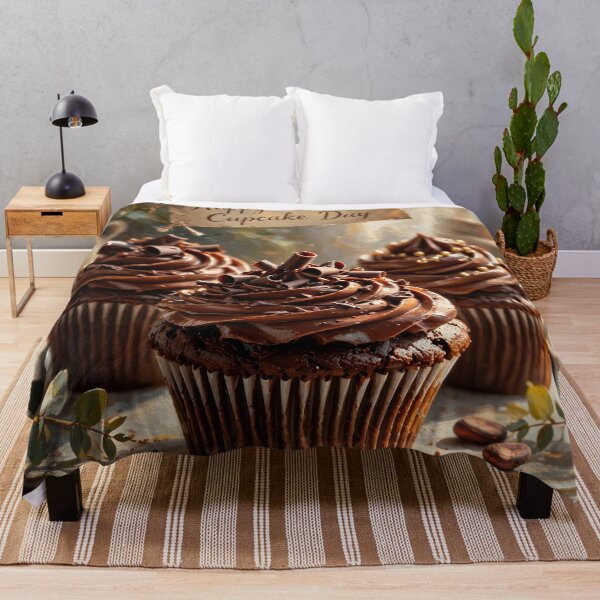 Item preview, Happy Chocolate Cupcake Day - National Chocolate Cupcake Day designed and sold by Wiss2Arts.