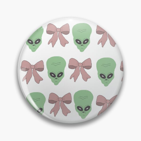 Item preview, Aliens and pink bows designed and sold by TaraPen.
