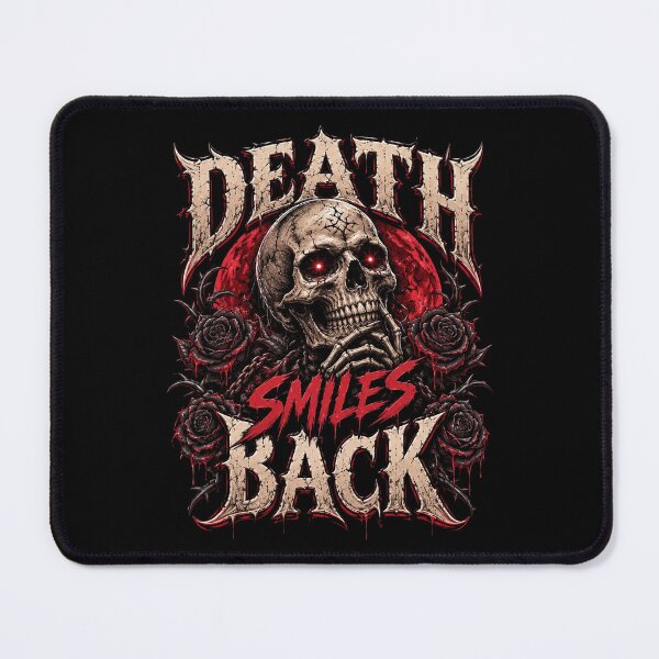 Item preview, Death Smiles Back designed and sold by CharlieBurrell.