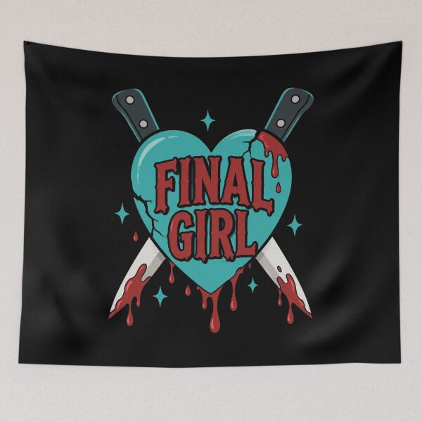 Item preview, Final Girl Slasher Heart designed and sold by Charles-Garrett.