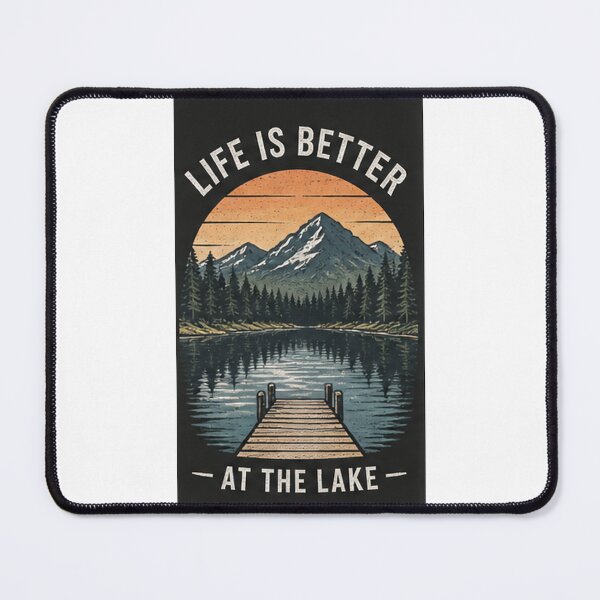 Item preview, life is better at the lake designed and sold by WaynesCave.