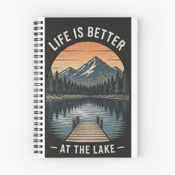 Item preview, life is better at the lake designed and sold by WaynesCave.