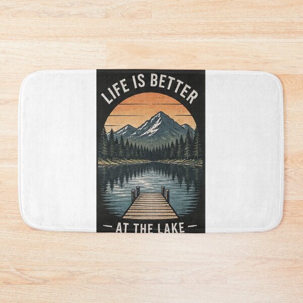 Item preview, life is better at the lake designed and sold by WaynesCave.