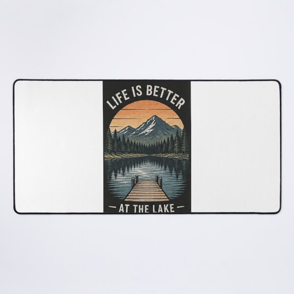 Item preview, life is better at the lake designed and sold by WaynesCave.