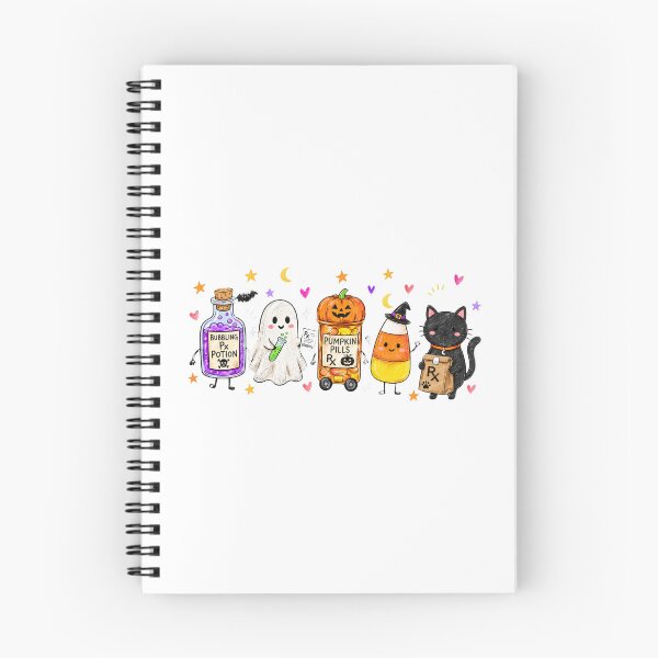 Item preview, Cute Halloween Pharmacy Squad Ghost Pharmacist Rx Potion Art designed and sold by hamadacolonel.