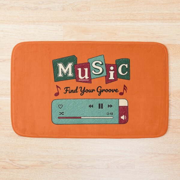 Item preview, Find Your Groove – Music Lover Retro Design designed and sold by RosalesArts.