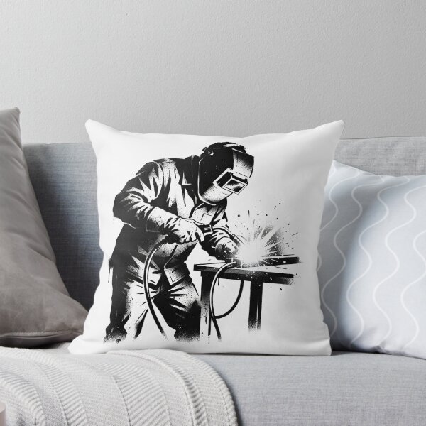 Item preview, Welder Striking An Arc, Stencil designed and sold by eduardoroa22.