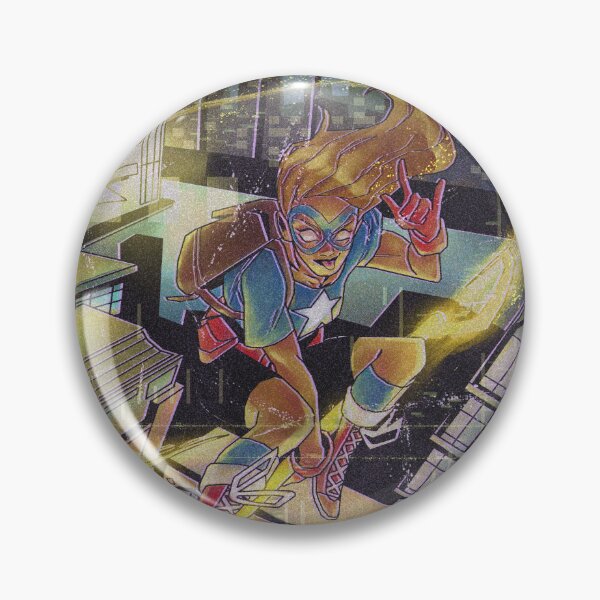 Item preview, Stargirl Pin Button designed and sold by CGMdrawing.