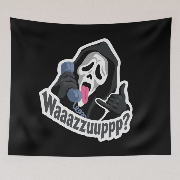 Item preview, Waaazzuuppp Ghostface designed and sold by CharlieBurrell.