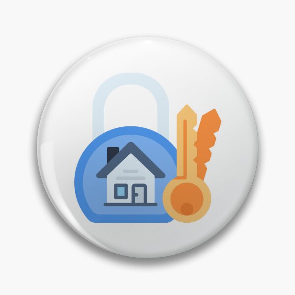 Item preview, House Security Lock - Home Safety Sticker for Property Protection designed and sold by Tr Creative Design.