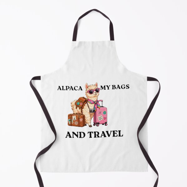 Item preview, ALPACA (I'll pack) my bags and travel designed and sold by Carol-arts-.