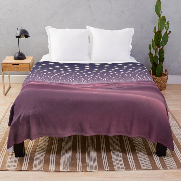 Item preview, Pink Surreal Dunes With Dotted Starry Sky designed and sold by IntelliMindDesigns.