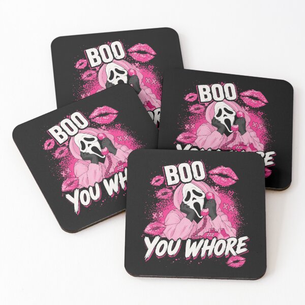 Item preview, Ghostface Boo You Whore designed and sold by CharlieBurrell.