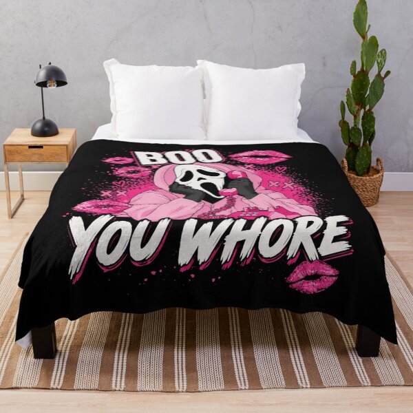 Item preview, Ghostface Boo You Whore designed and sold by CharlieBurrell.