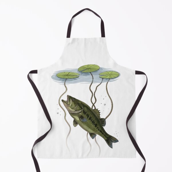 Item preview, Bass And Lilly Pads designed and sold by VelvetRoom.