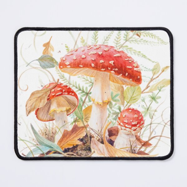 Item preview, Mushrooms in Autumn Woodland designed and sold by FionaBao.