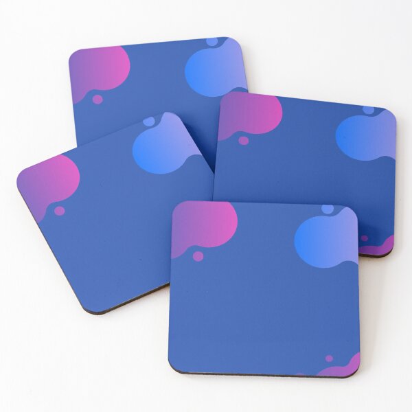 Item preview, Fluid Shapes Blue and Magenta designed and sold by cheickismall.