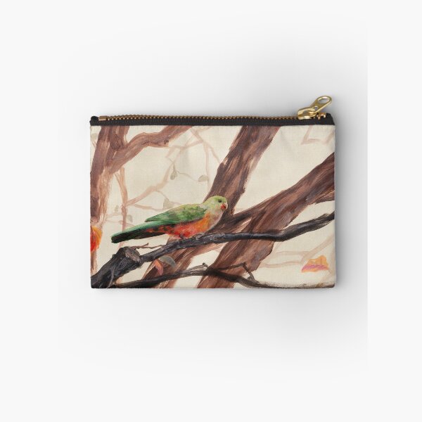 Item preview, Australian Native Parrot on Branches Ink Art designed and sold by FionaBao.