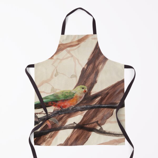 Item preview, Australian Native Parrot on Branches Ink Art designed and sold by FionaBao.