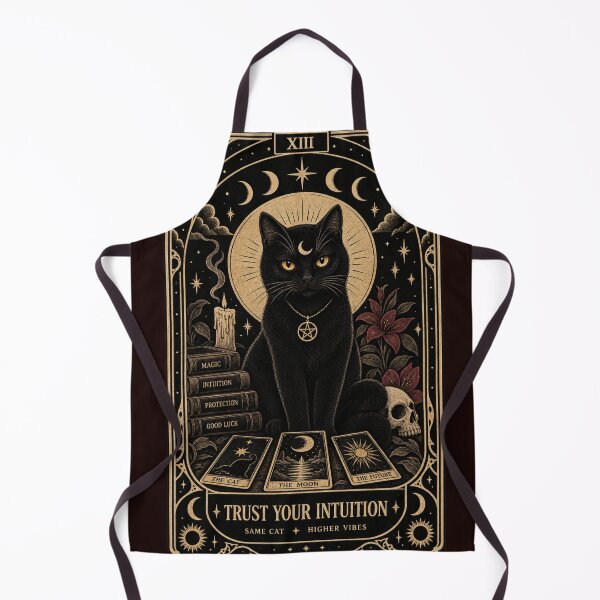 Item preview, Trust Your Intuition Black Cat Tarot designed and sold by PopNInk.