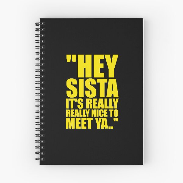 Item preview, Hey Sista Nice To Meet Ya Retro Quote designed and sold by nryum.